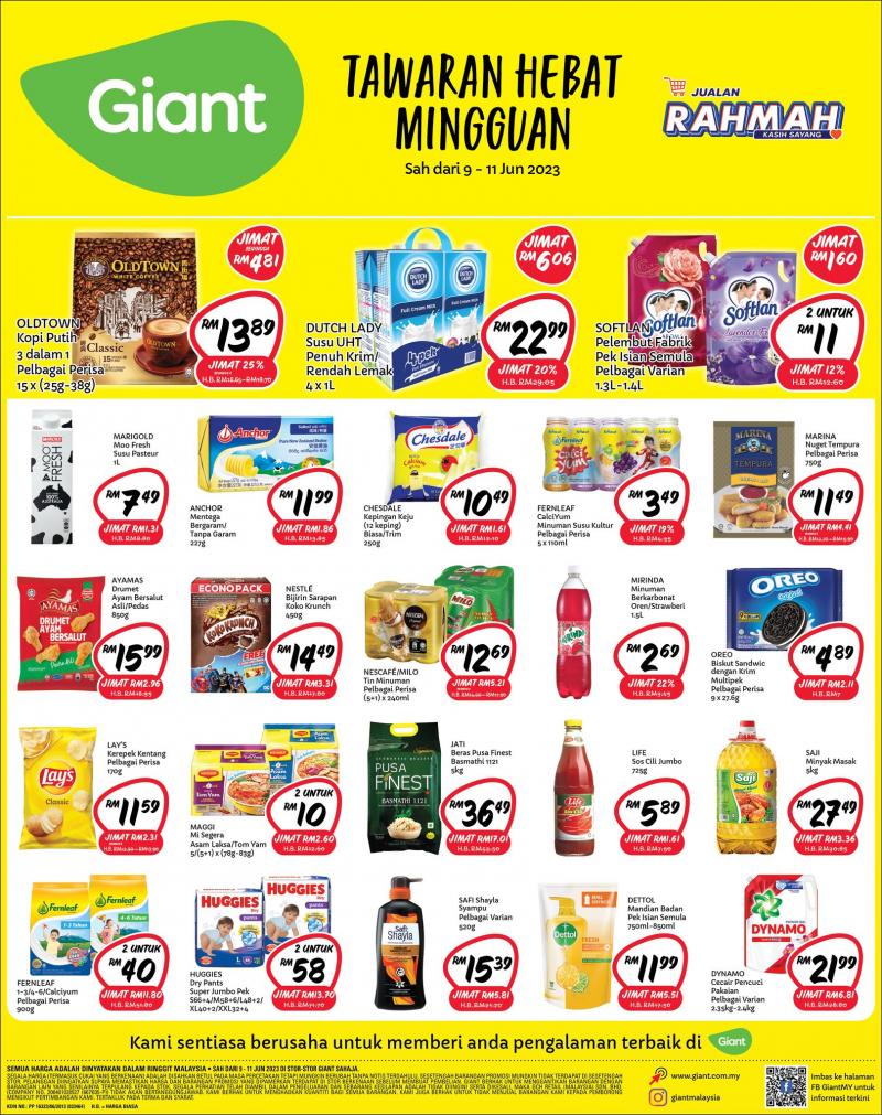 Giant Weekend Promotion (9 Jun 2023 - 11 Jun 2023)