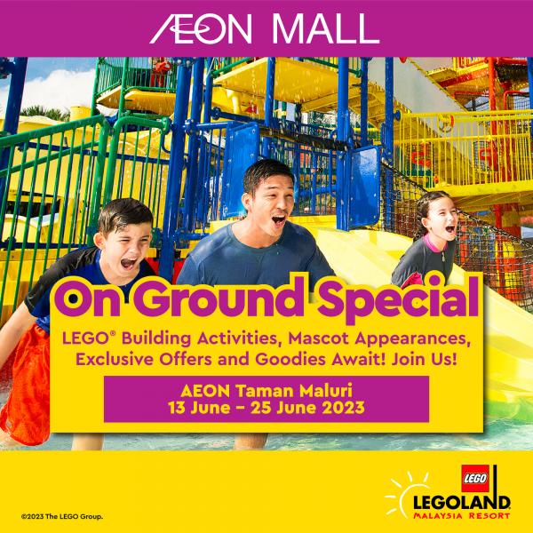 LEGOLAND Roadshow Promotion at AEON Taman Maluri (13 Jun 2023 - 25 Jun 2023)