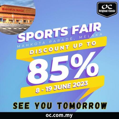 Original Classic Sports Fair Sale Discount Up To 85% OFF at Mahkota Parade Melaka (8 Jun 2023 - 19 Jun 2023)