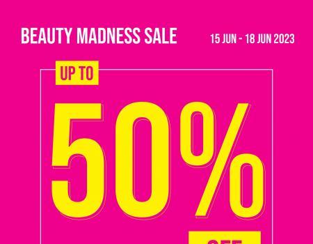 SaSa Beauty Madness Sale Up To 50% OFF (15 June 2023 - 18 June 2023)