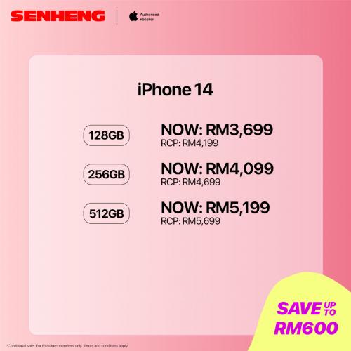 SENHENG Apple Products Payday Promotion Up To RM800 OFF (valid until 30 Jun 2023)