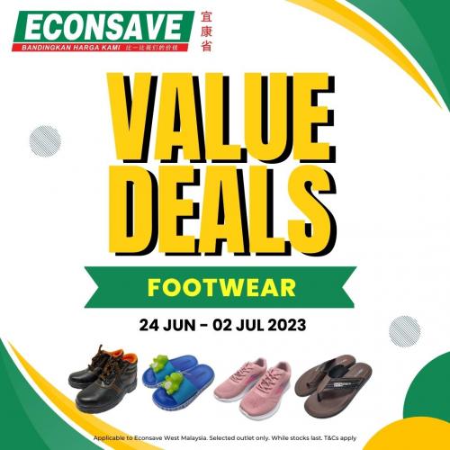 Econsave Footwear Value Deals Promotion (24 Jun 2023 - 2 Jul 2023)