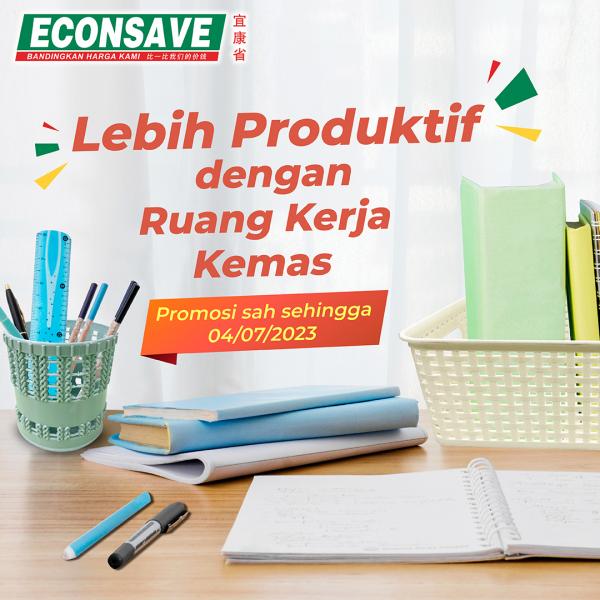 Econsave Desk Organizer Promotion (valid until 4 Jul 2023)
