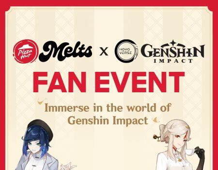 Pizza Hut Genshin Impact Fan Event