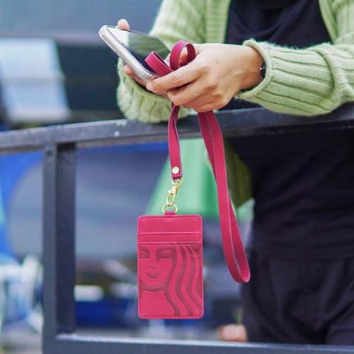 Starbucks FREE Starbucks Rewards Maroon Card Caddy Promotion