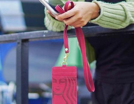 Starbucks FREE Starbucks Rewards Maroon Card Caddy Promotion