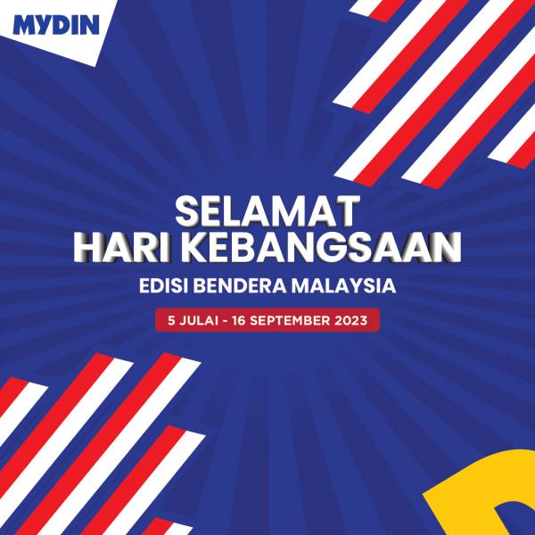 MYDIN Flag of Malaysia National Day Promotion (5 Jul 2023 - 16 Aug 2023)