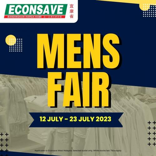 Econsave Mens Fair Promotion (12 Jul 2023 - 23 Jul 2023)
