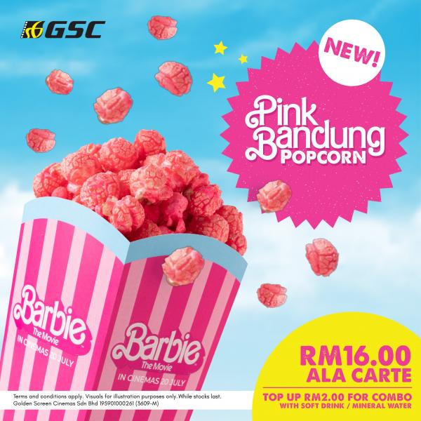 GSC Barbie Movie Pink Bandung Popcorn