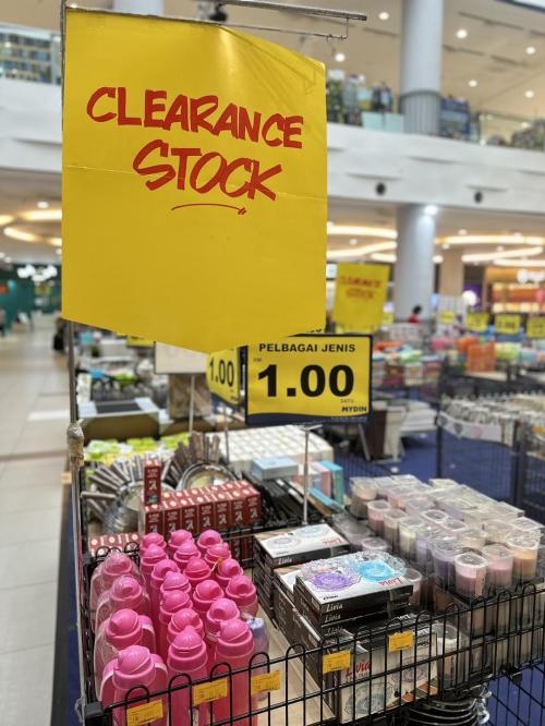 MYDIN Seremban 2 Stock Clearance Sale (valid until 19 Jul 2023)