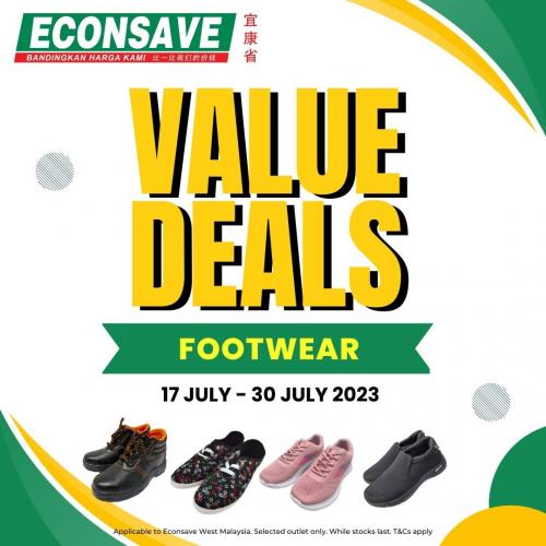 Econsave Footwear Value Deals Promotion (17 Jul 2023 - 30 Jul 2023)