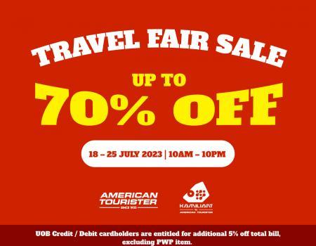 Mitsui Outlet Park Travel Fair Sale Up To 70% OFF (18 July 2023 - 25 July 2023)