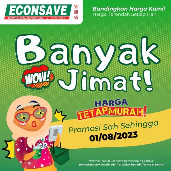 Econsave Banyak Jimat Promotion (valid until 1 Aug 2023)