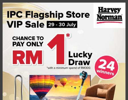 Harvey Norman IPC VIP Sale (29 July 2023 - 30 July 2023)