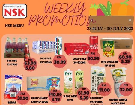 NSK Meru Weekly Promotion (28 July 2023 - 30 July 2023)