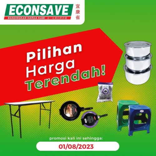 Econsave Pilihan Harga Terendah Promotion (valid until 1 Aug 2023)
