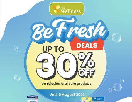 AEON Wellness Oral Care Products Promotion Up To 30% OFF (3 August 2023 - 6 August 2023)