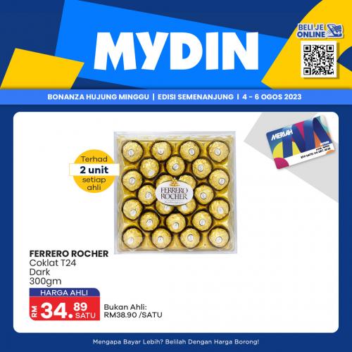 MYDIN Weekend Promotion (4 Aug 2023 - 6 Aug 2023)