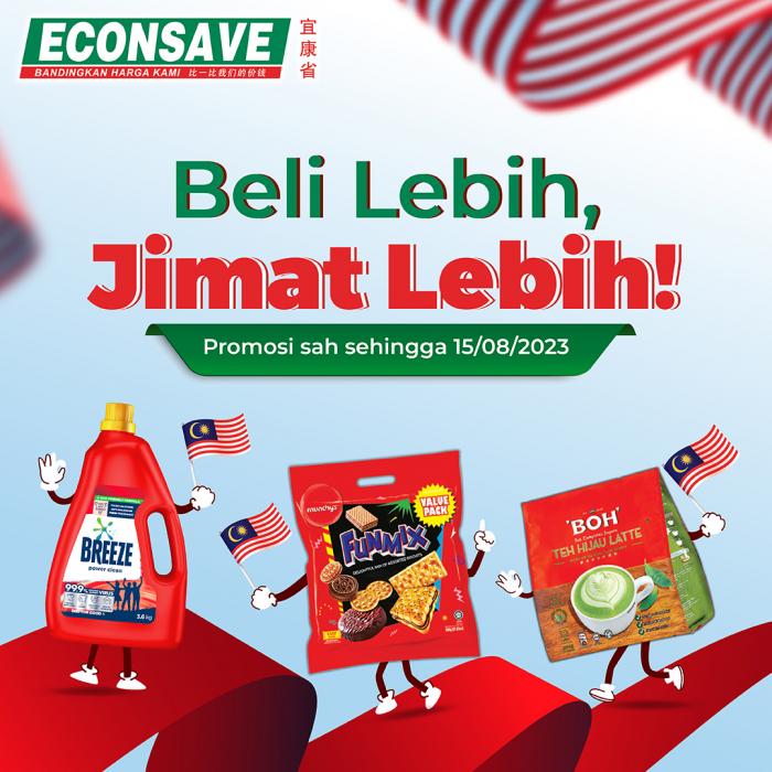 Econsave Beli Lebih Jimat Lebih Promotion (4 Aug 2023 - 15 Aug 2023)