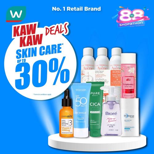 Watsons Skincare Up To 30% OFF Promotion (10 Aug 2023 - 14 Aug 2023)