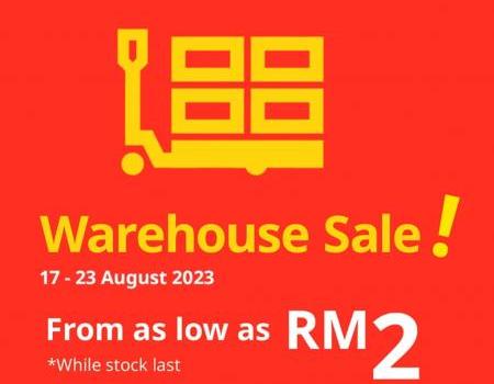 IKEA Warehouse Sale As Low As RM2 (17 August 2023 - 23 August 2023)