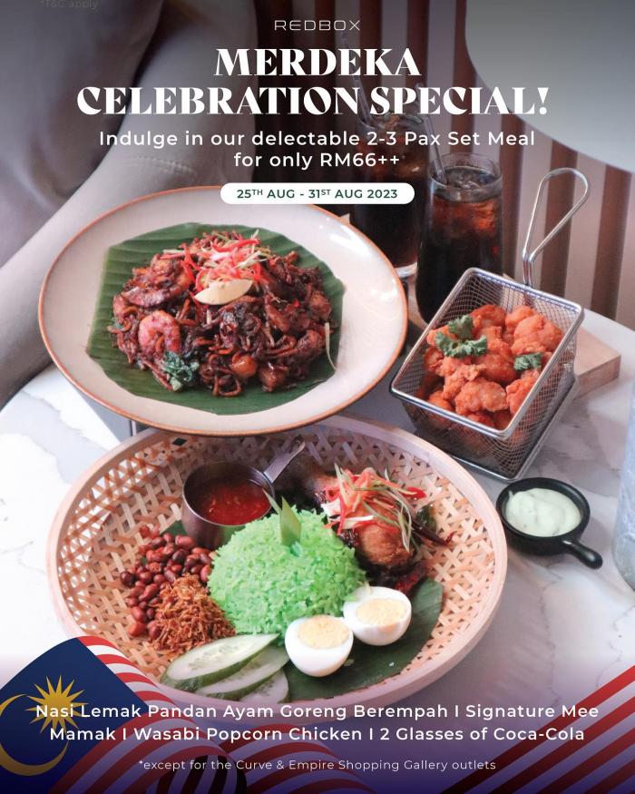 Red Box Karaoke Merdeka Promotion (25 Aug 2023 - 31 Aug 2023) Red Box Karaoke Merdeka Promotion (25 Aug 2023 - 31 Aug 2023)