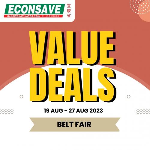 Econsave Belt Fair Value Deals Promotion (19 Aug 2023 - 27 Aug 2023)