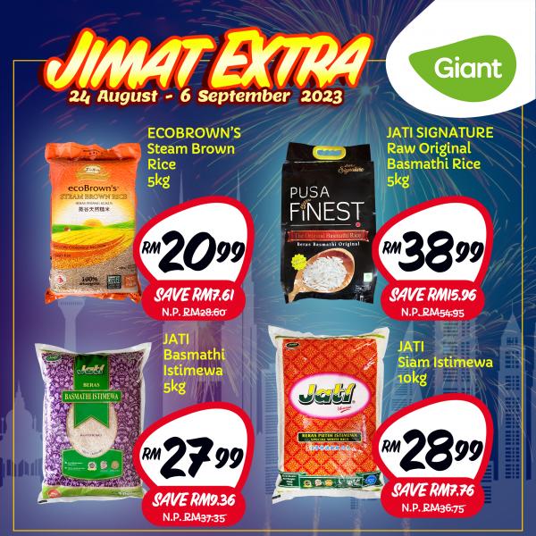 Giant Rice Promotion (24 Aug 2023 - 6 Sep 2023)