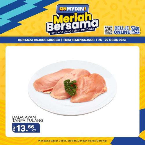 MYDIN Meriah Bersama Weekend Promotion (25 Aug 2023 - 27 Aug 2023)