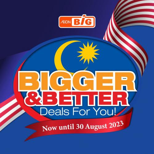 AEON BiG Bigger & Better Deals Promotion (valid until 30 Aug 2023)