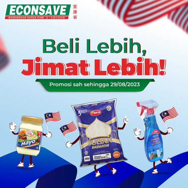 Econsave Beli Lebih Jimat Lebih Promotion (18 Aug 2023 - 29 Aug 2023)