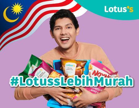 Lotus's Lebih Murah Promotion published on 30 August 2023