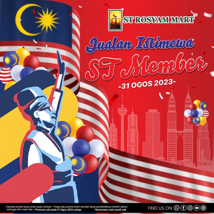 ST Rosyam Mart ST Member Promotion (31 Aug 2023)