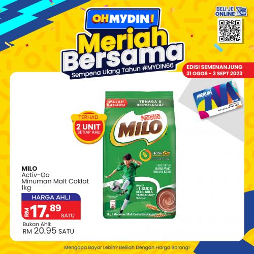 MYDIN Meriah Bersama Nestle Promotion (31 Aug 2023 - 3 Sep 2023)