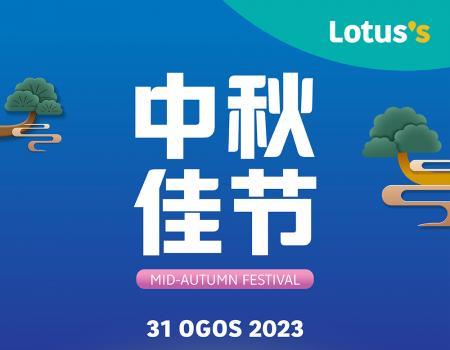 Lotus's Mid-Autumn Festival & Mooncake Promotion (31 August 2023 - 6 September 2023)