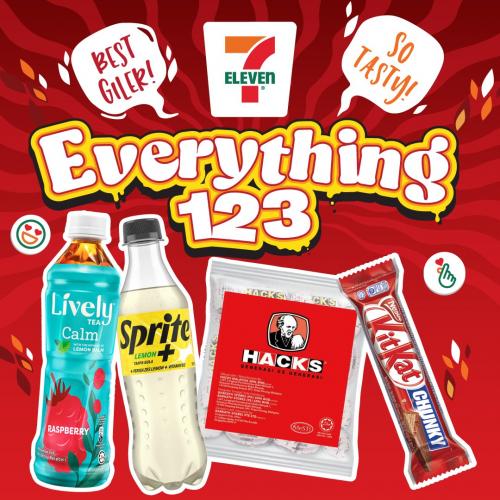 7-Eleven Everything 123 Promotion