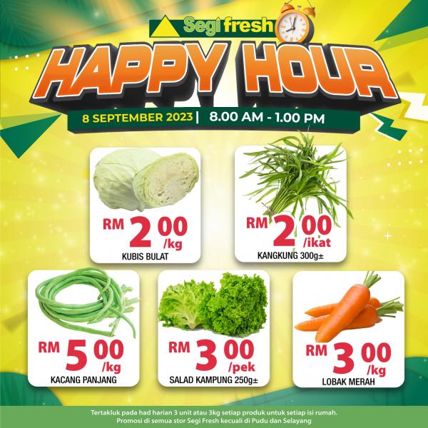 Segi Fresh Happy Hour Promotion (8 Sep 2023) Segi Fresh Happy Hour Promotion (8 Sep 2023)