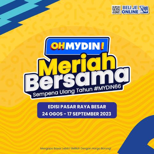 MYDIN Meriah Bersama Promotion: Save Big on Snacks and Beverages for Your K-Drama Night! (24 Aug 2023 - 17 Sep 2023)