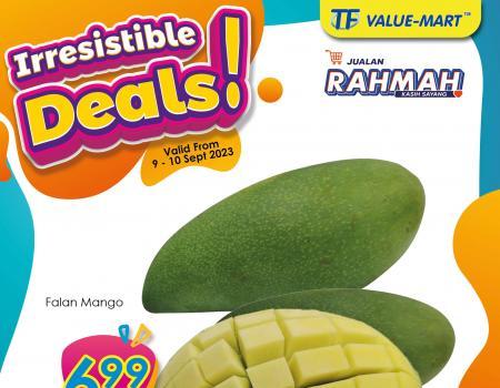 TF Value-Mart Best of Fresh Promotion: Fresh Produce, Quality Meats, and Pantry Essentials at Great Prices! (9 September 2023 - 10 September 2023)