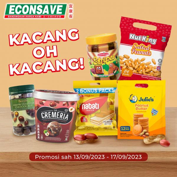 Econsave Kacang Oh Kacang Promotion (13 Sep 2023 - 17 Sep 2023)