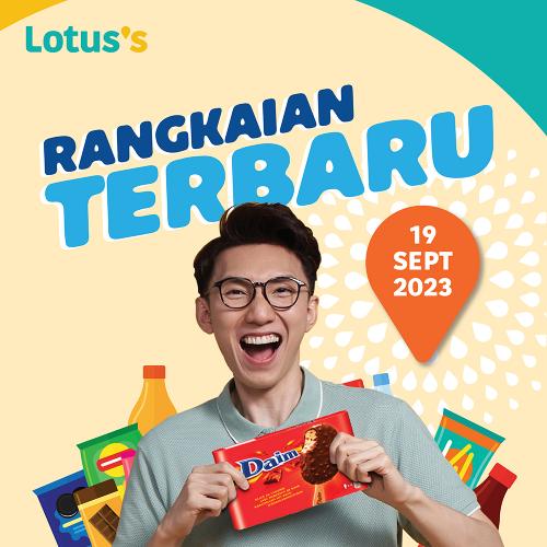 Lotus's New Arrival Promotion: Explore Fresh Kitchen Essentials! (19 Sep 2023 - 27 Sep 2023)