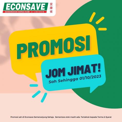 Econsave Jom Jimat Promotion (valid until 1 Oct 2023)