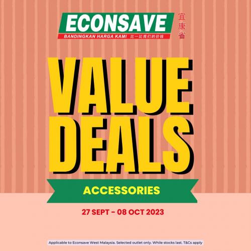 Econsave Accessories Value Deals Promotion (27 Sep 2023 - 8 Oct 2023)