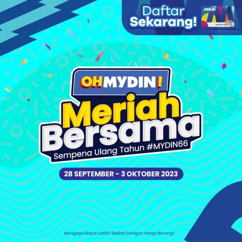 MYDIN OHMYDIN! Meriah Bersama Promotion (28 Sep 2023 - 3 Oct 2023)