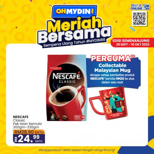 MYDIN Nestle Products Promotion (29 Sep 2023 - 10 Oct 2023)