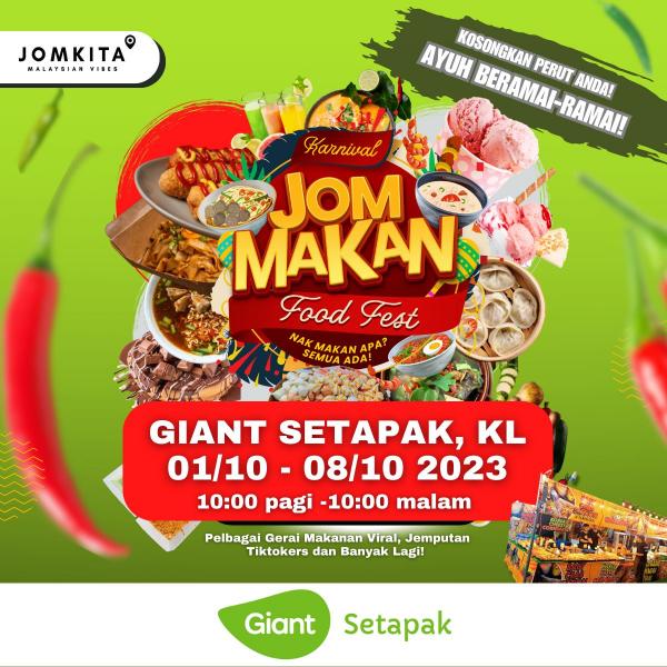 Giant Setapak Jom Makan Food Fest (1 Oct 2023 - 8 Oct 2023)