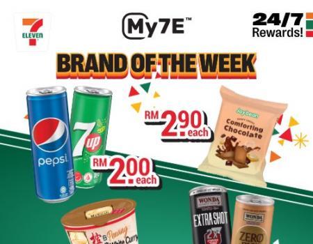 7-Eleven My7E Brand Of The Week Promotion