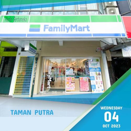 FamilyMart Taman Putra Opening Promotion (4 Oct 2023 - 29 Oct 2023)