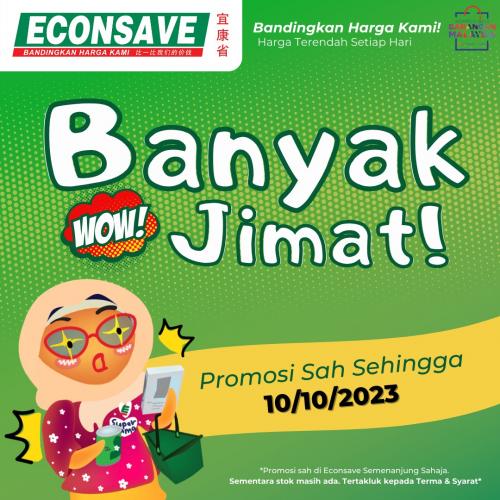 Econsave Promotion (valid until 10 Oct 2023)