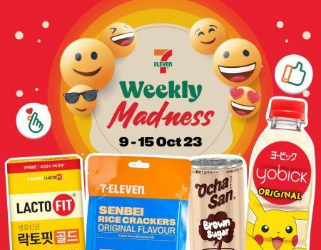 7-Eleven Promotion: Weekly Madness Deals (9 October 2023 - 15 October 2023)